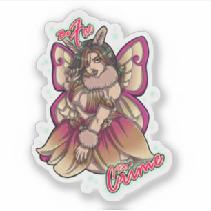 Laria Maplemoth: Be Fae Pegatina