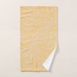 Larkspur William Morris Vibrant Toalla amarillo Os