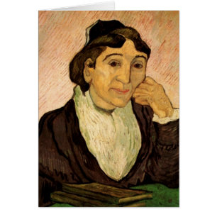 L'Arlesienne (Madame Ginoux) por Vincent van Gogh
