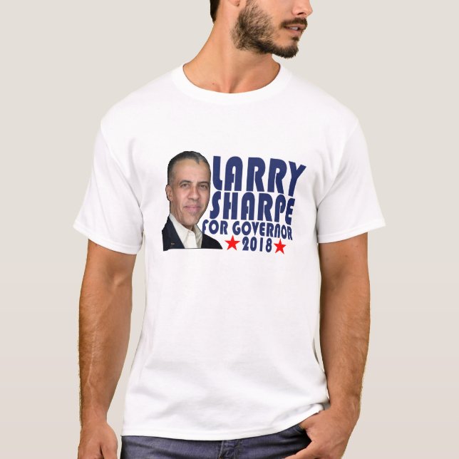 LARRY SHARPE PARA EL ''' DIVERTIDO DE LA CAMISA DE (Anverso)