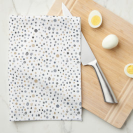Lars Confetti Watercolor Dots Kitchel Toalla