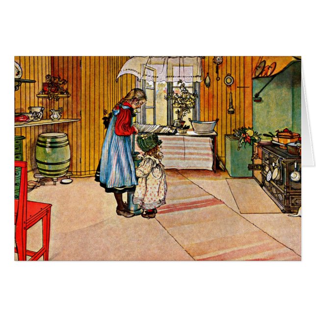 Larsson: La cocina, 1898 (Anverso (Horizontal))
