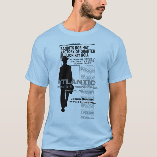 Las 1946) camisetas Noir de la película de los (Anverso)