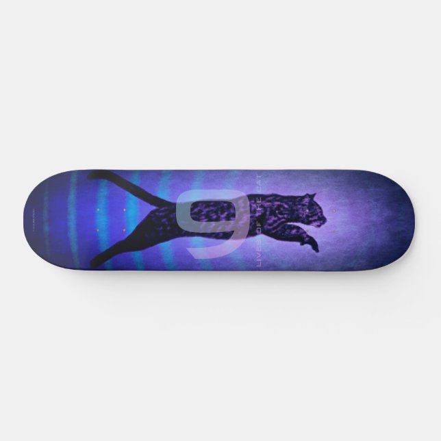 Las 9 Vidas de The Cat Skateboard (Horz)