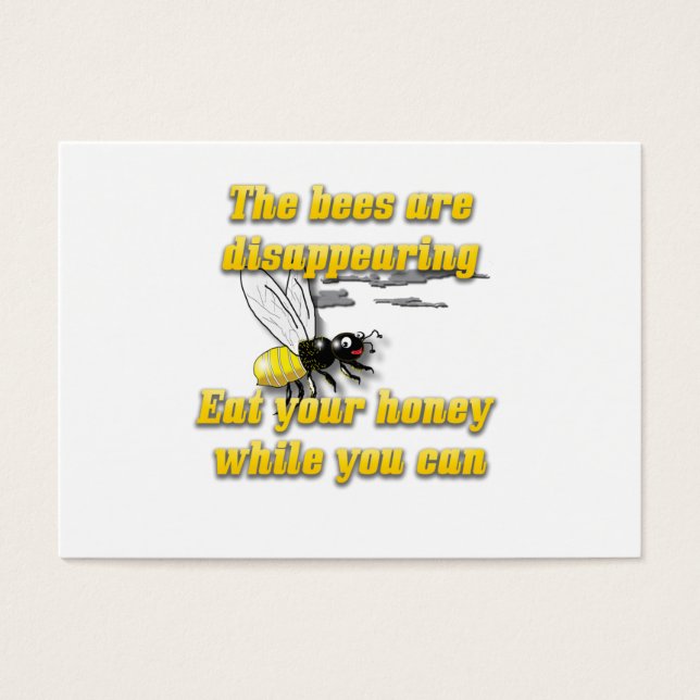 Las abejas están desapareciendo (Frente)