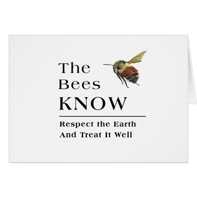 Las abejas saben (Anverso (Horizontal))