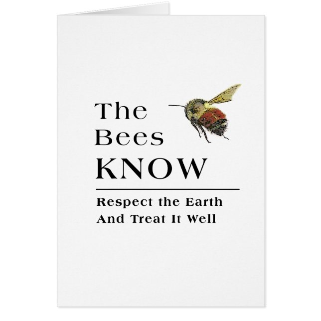 Las abejas saben (Frente)