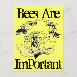Las abejas son una postal importante