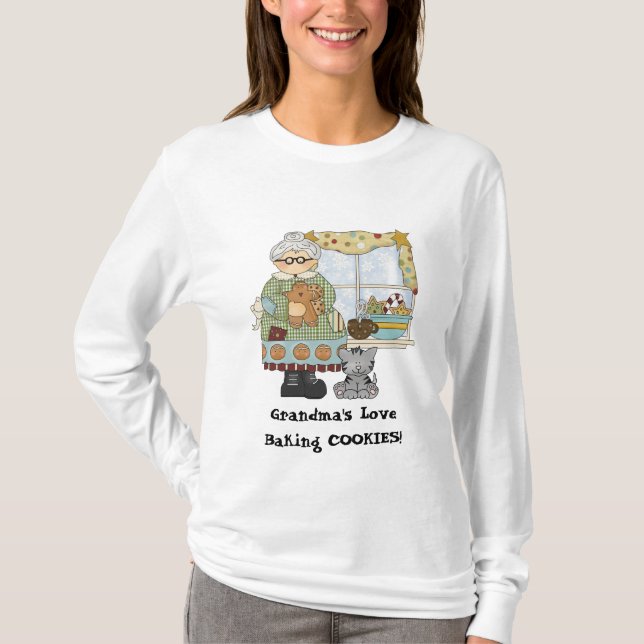 ¡Las abuelas de amor de la abuela! camiseta (Anverso)