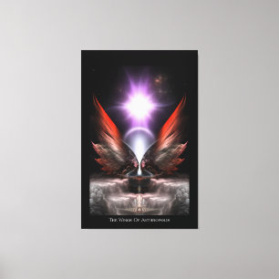 Las Alas De La Impresión De Canvas HC Antropolis