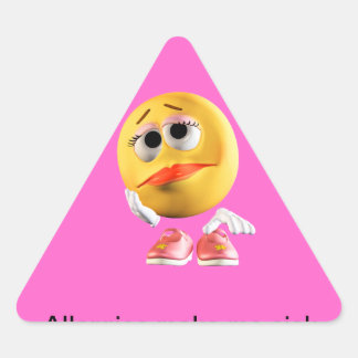 Las alergias me enferman pegatina