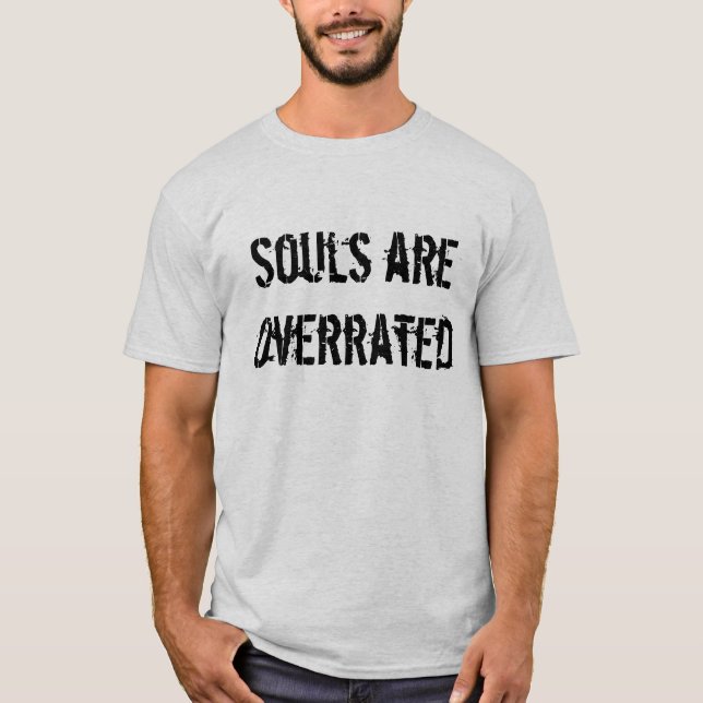 Las almas son camisa sobrestimada (Anverso)