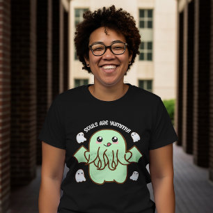 Las almas son una deliciosa camiseta de Cthulhu