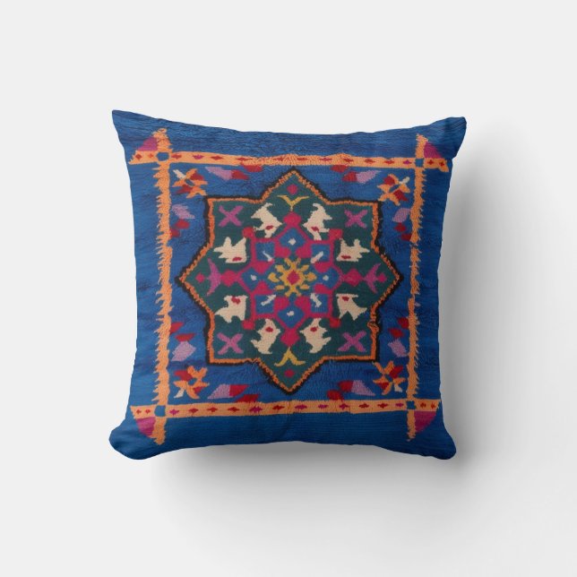 Las almohadas azules del Kilim cerca de mí: Encuen (Anverso)