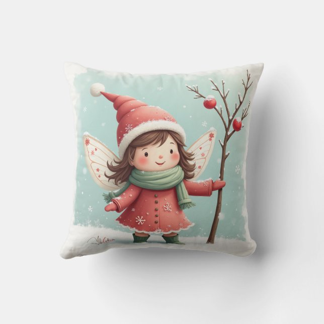 Las almohadas de hadas de invierno (Reverso)