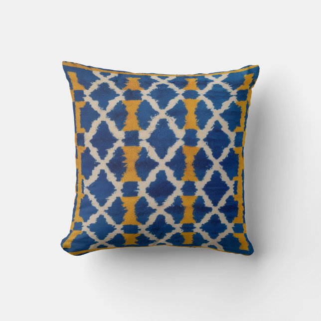 Las almohadas de Kilim Azul, de inspiración persa  (Anverso)