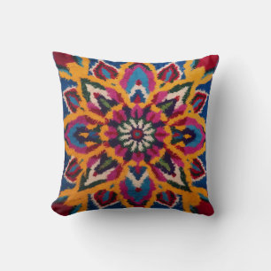 Las almohadas de Mandala Kilim Lumbar son perfecta