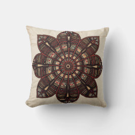Las almohadas lumbares de Kilim Mandala: Una mezcl