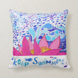 Las almohadas rosadas 16x16 del océano se dirigen