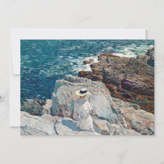 Las aristas del sur, Apcompromeore | Childe Hassam (Anverso)