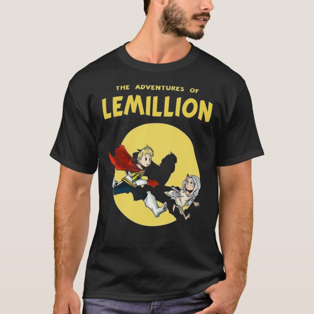 Las aventuras de la camiseta esencial de Lemillion (Anverso)