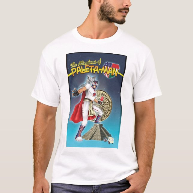 Las aventuras de la camiseta Paleta Man (Anverso)