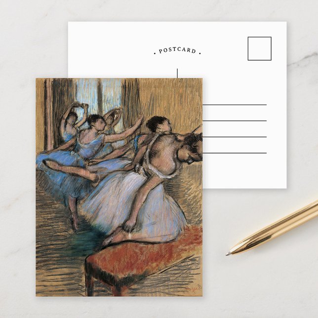 Las bailarinas | Tarjeta postal de Edgar Degas (Subido por el creador)