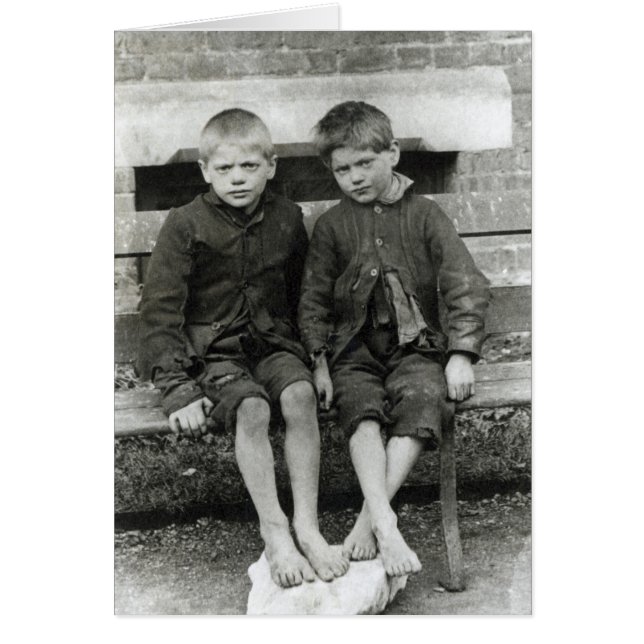 Las barriadas de Londres, los niños (Frente)