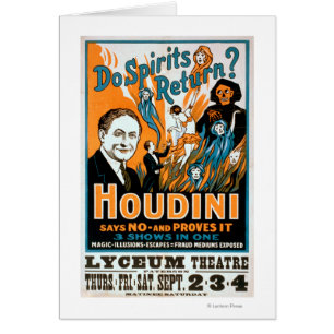¿Las bebidas espirituosas vuelven? Houdini dice NO