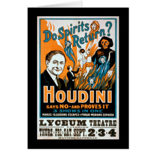 ¿Las bebidas espirituosas vuelven? Houdini dice NO