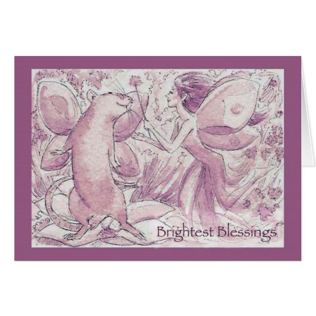 ¡Las bendiciones más brillantes! (Anverso (Horizontal))