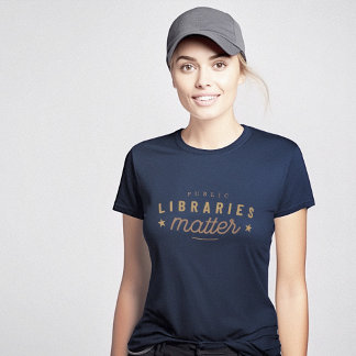 ¡Las bibliotecas importan! Camiseta