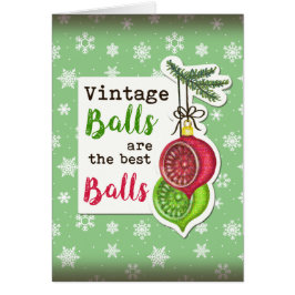 Las bolas de época son las mejores bolas... Tarjet