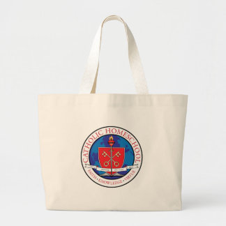 Las bolsas de asas católicas del escudo de