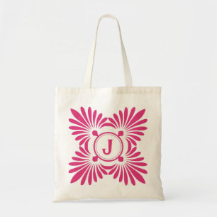 Las bolsas de asas cones monograma: Estampado de