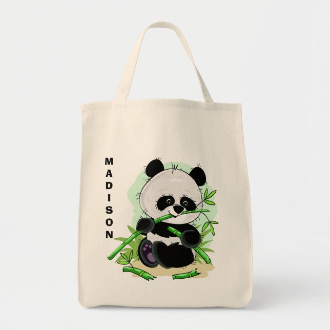 Las bolsas de asas conocidas de encargo de la (Frente)