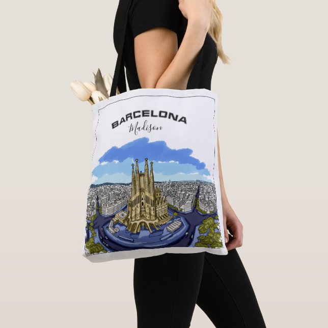 Las bolsas de asas conocidas de encargo del (Detalle)