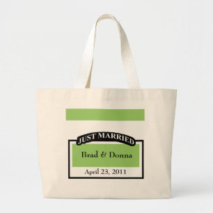 Las bolsas de asas de encargo de la boda