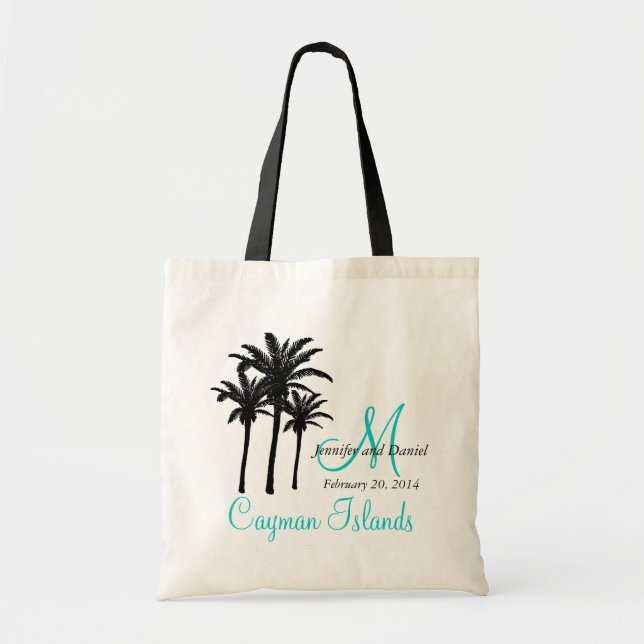Las bolsas de asas de la boda del destino del (Frente)