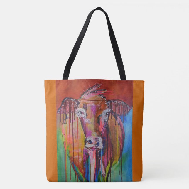 Las bolsas de asas de la vaca y del caballo (Anverso)