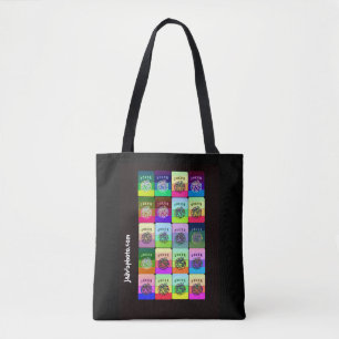 las bolsas de asas de los comodines del jongg del