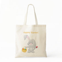 Las bolsas de asas del conejito de pascua