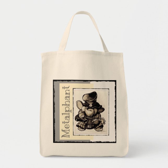 Las bolsas de asas metalizado de Metalphant - (Frente)