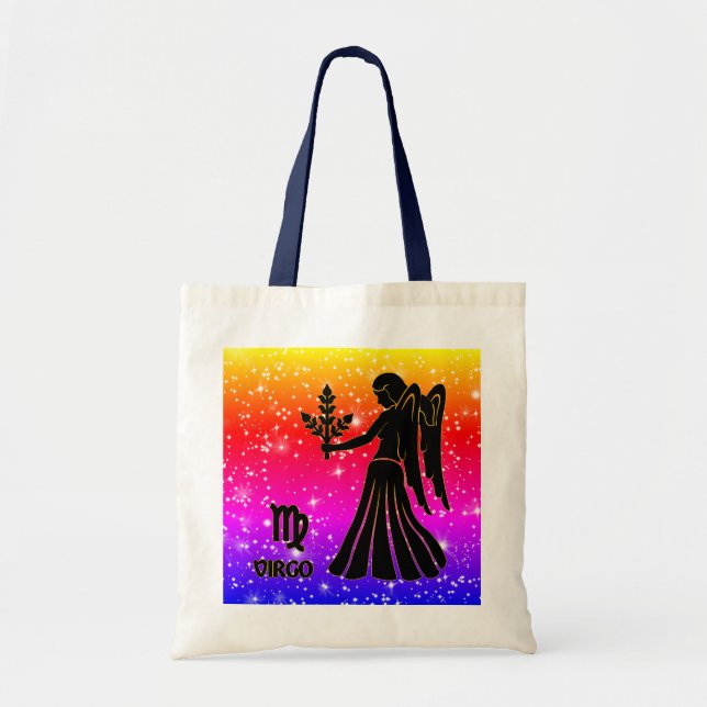 Las bolsas de asas modernas del zodiaco del virgo (Frente)