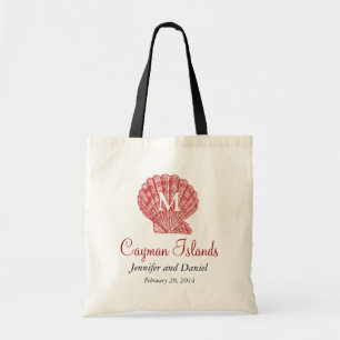 Las bolsas de asas rojas de la boda del destino