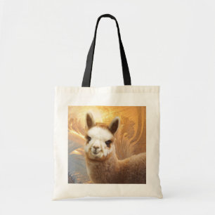 Las bolsas de asas sonrientes de la alpaca