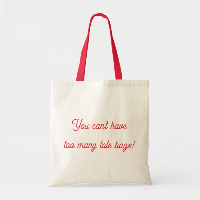 ¡Las bolsas de mano nunca son suficientes! (Frente)