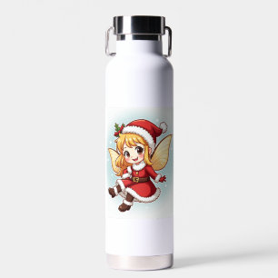 Las botellas de agua del hada de los Navidades