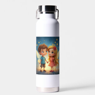 Las botellas de agua del hada estrellada