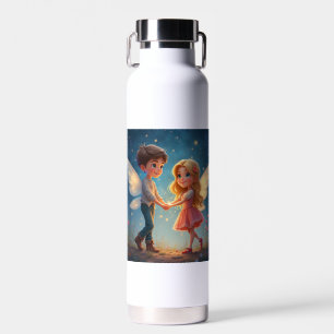Las botellas de agua del hada estrellada